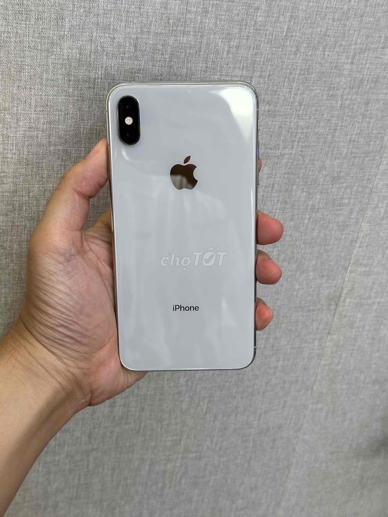 iPhone Xs Max 64GB Bạc Bản 2Sim Vật Lí Đẹp Keng. Mua bán Điện thoại tại Quận Ninh Kiều Cần Thơ được đăng bởi Quý Mobile Cần thơ hình 1