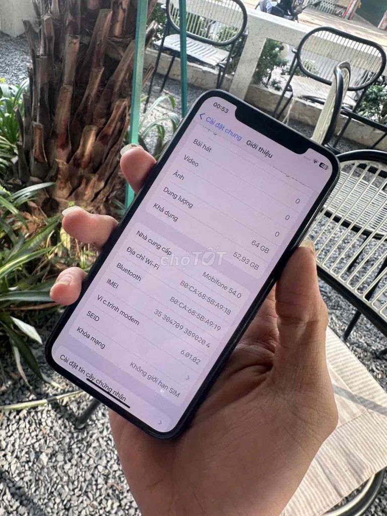 Apple iPhone X 64GB Đen Đã dùng. Mua bán Điện thoại tại Thành phố Mỹ Tho Tiền Giang được đăng bởi Quan Nguyễn  hình 1