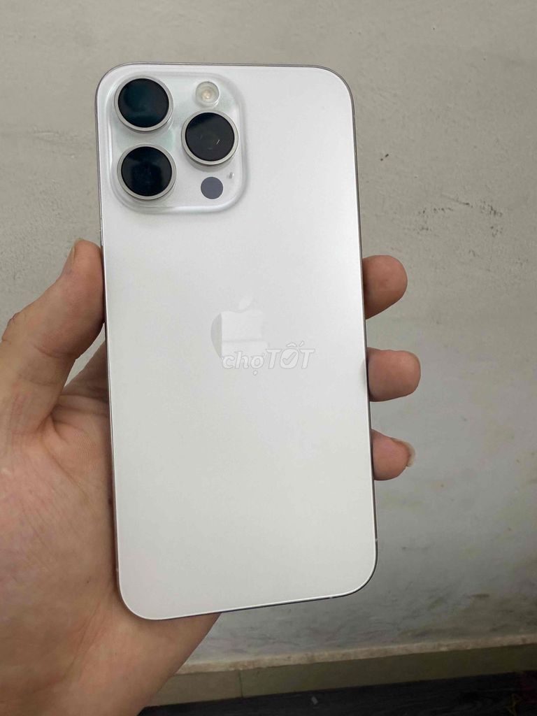 Apple iPhone 15 Pro Max 256GB Bạc. Mua bán Điện thoại tại Quận Cầu Giấy Hà Nội được đăng bởi hoanghuyhau hình 1