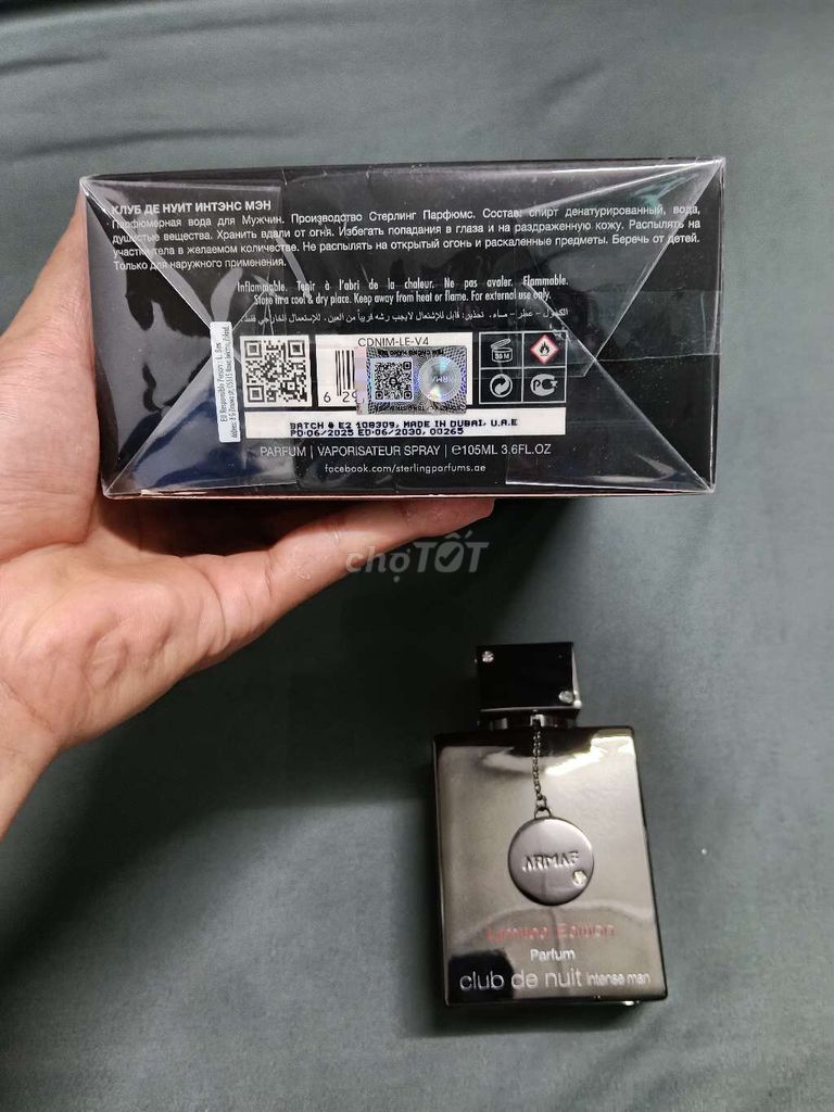 Nước hoa Armaf Club de Nuit Intense Man Nam 65ml. Mua bán Nước hoa tại Quận Bắc Từ Liêm Hà Nội được đăng bởi XUONGXX hình 1
