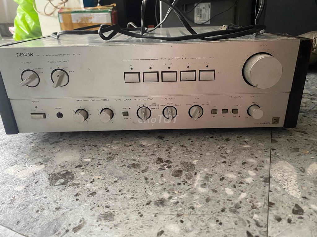 amli denon 970 vào đien nhung ko hát bán cho thợ