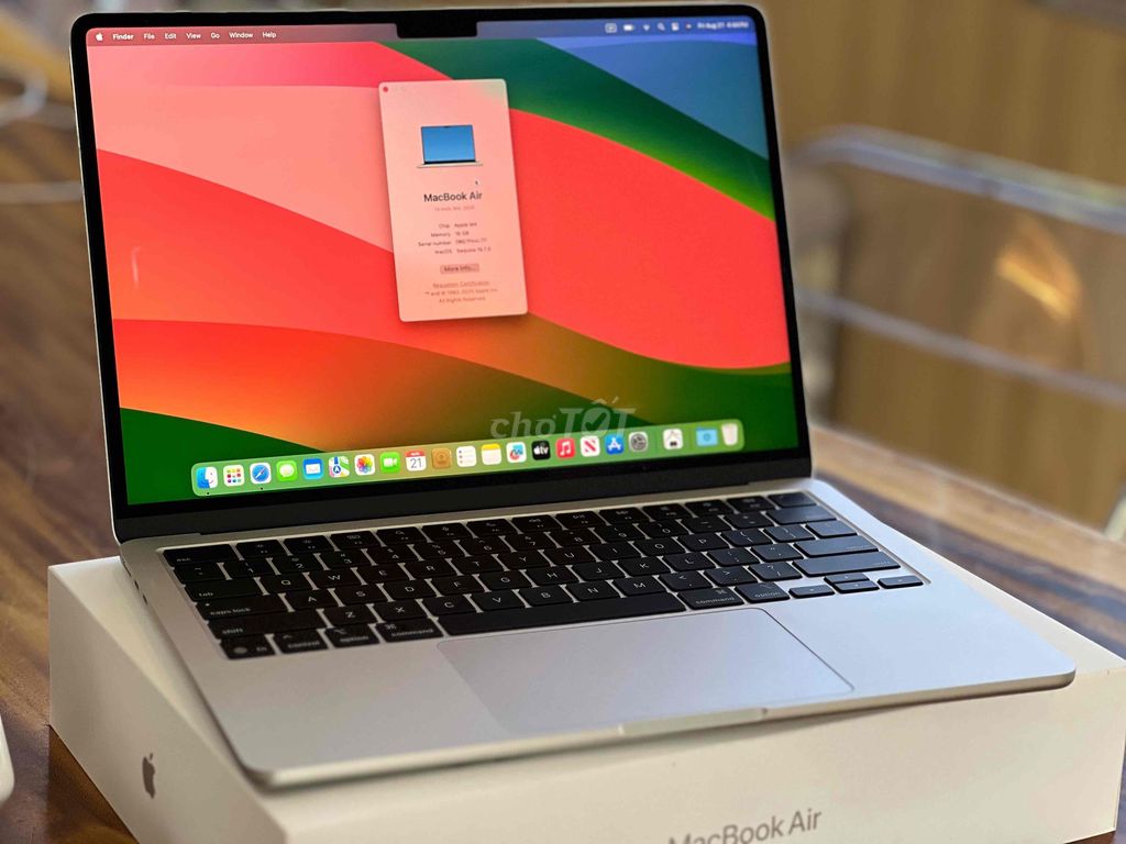 ‼️MacBook Air 13.6inch M4 Ram 16G/ SSD 256G FullBox. Mua bán Laptop tại Quận Hải Châu Đà Nẵng được đăng bởi Việt Lê hình 1
