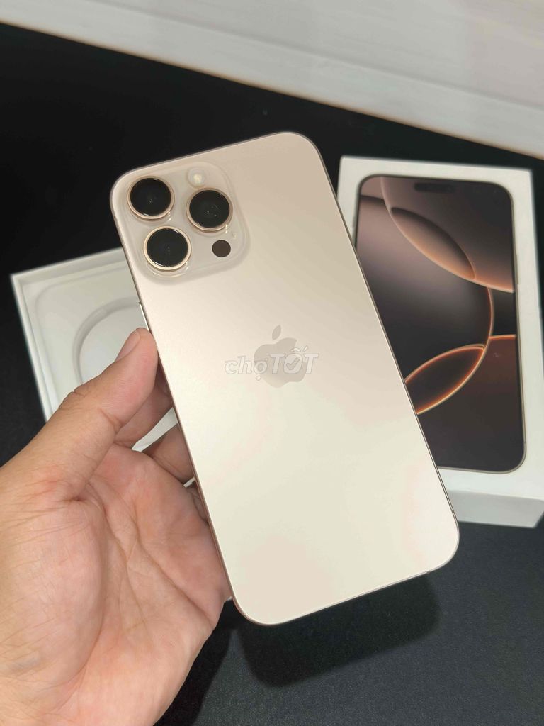 iPhone 16 Pro Max 512GB Vàng Quốc tế Mỹ. Mua bán Điện thoại tại Thành phố Biên Hòa Đồng Nai được đăng bởi Đức Hoà  hình 1
