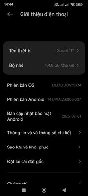 Xiaomi 11T 256GB Xám