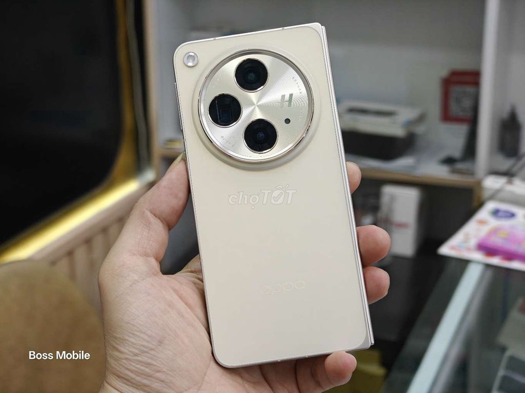 Oppo Find N3 512GB Vàng quốc tế chuẩn đẹp 99. Mua bán Điện thoại tại Quận Hai Bà Trưng Hà Nội được đăng bởi Boss Mobile hình 1