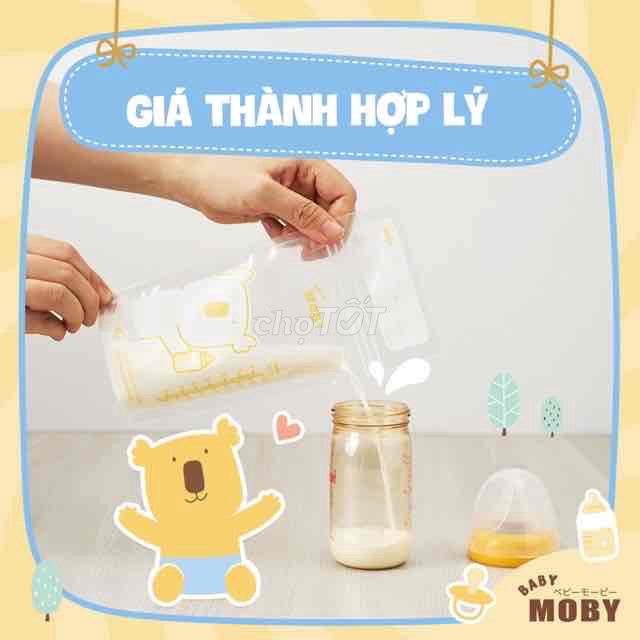 túi trữ sữa Moby