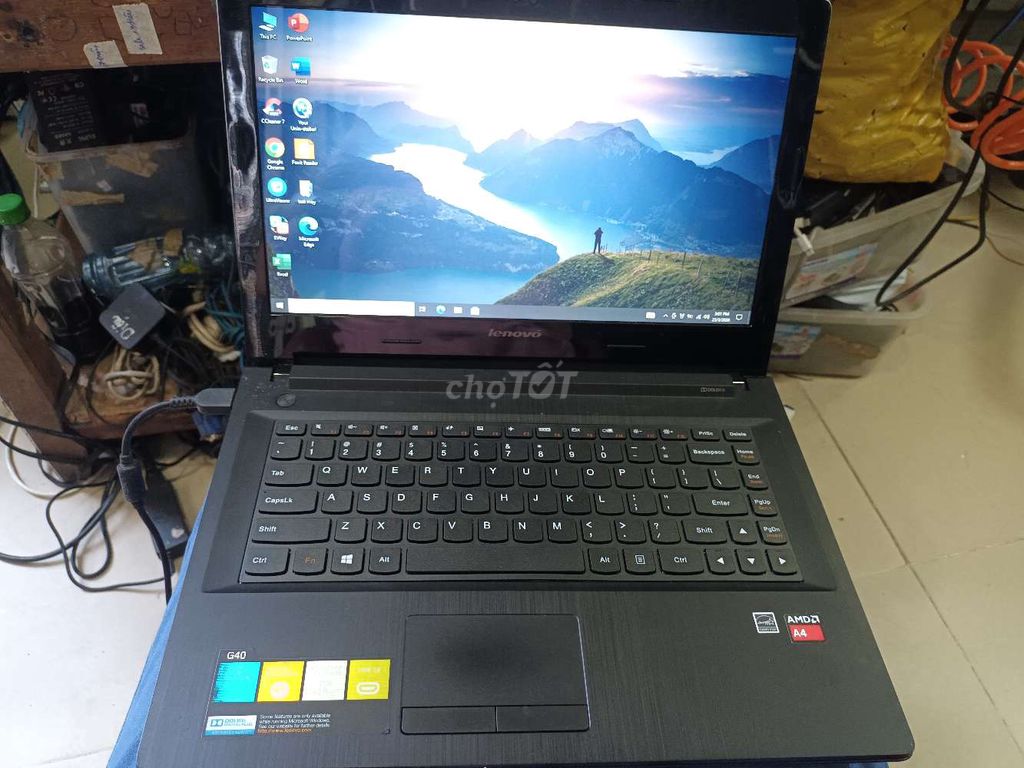 Lenovo G40 AMD A4-6210 ram8gb ssd120gb. Mua bán Laptop tại Quận Hải Châu Đà Nẵng được đăng bởi Anh Lý hình 1
