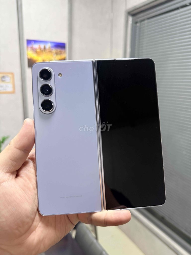 Samsung ZFold5 512GB Tím nhạt Như mới. Mua bán Điện thoại tại Quận Bình Thạnh Tp Hồ Chí Minh được đăng bởi Đạt Mobi hình 1