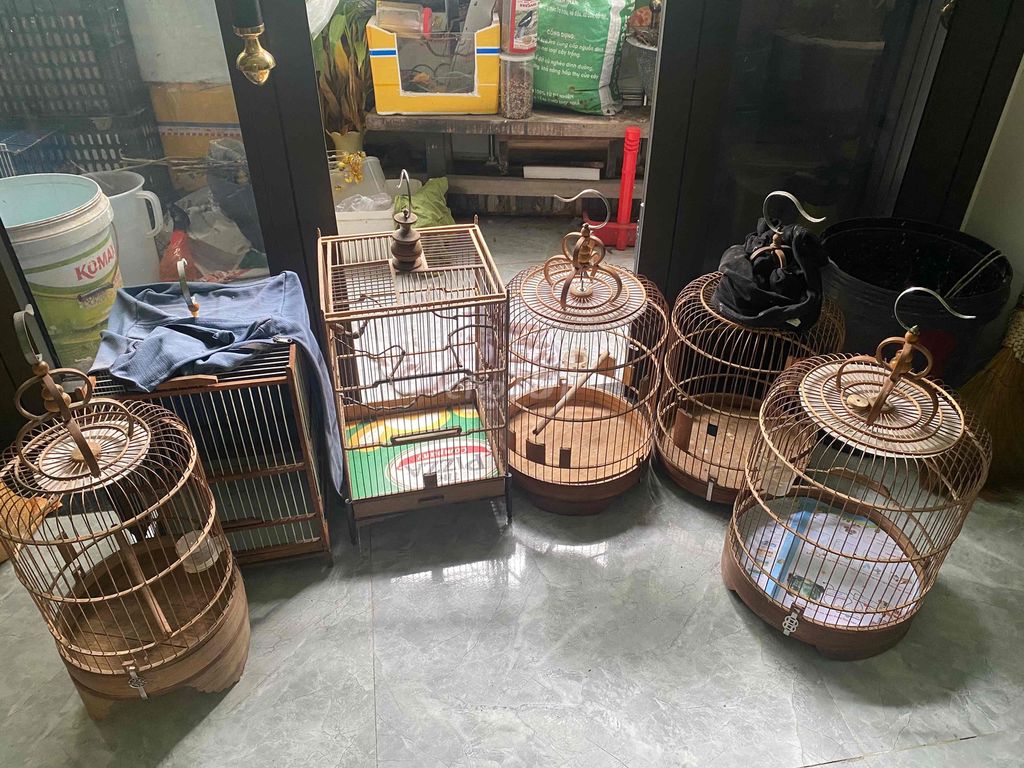 Lồng chim tre 6 cái. Mua bán Phụ kiện, Thức ăn, Dịch vụ tại Quận Sơn Trà Đà Nẵng được đăng bởi phuong hình 1