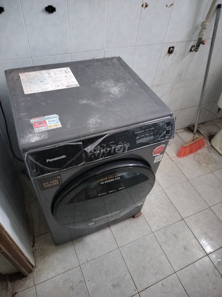Máy giặt Panasonic cửa ngang Xám. Mua bán Máy giặt tại Huyện Đông Anh Hà Nội được đăng bởi Văn Thắng hình 1