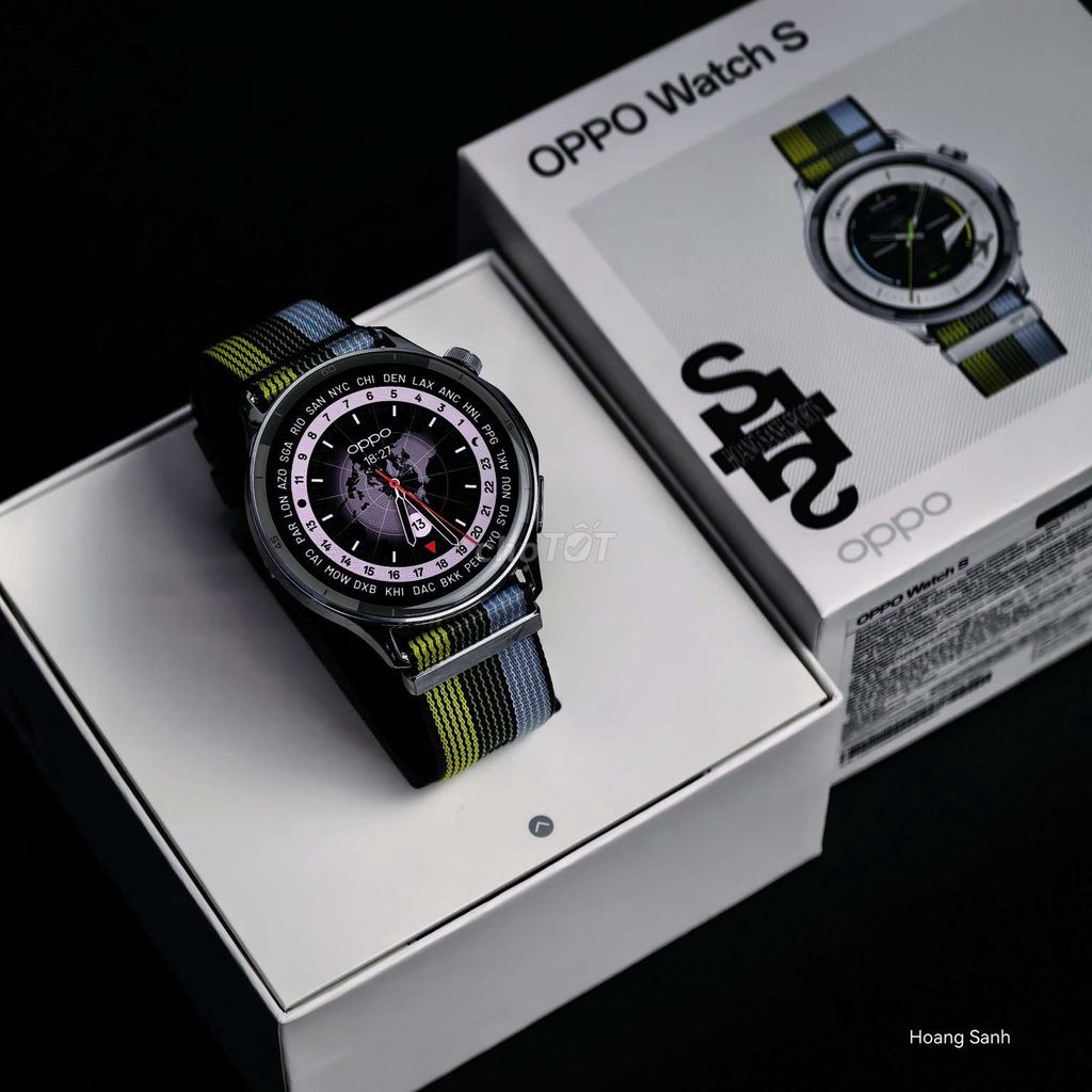 Oppo Watch S Chính Hãng Fullbox BH 01/2027. Mua bán Thiết bị đeo thông minh tại Quận Tân Phú Tp Hồ Chí Minh được đăng bởi HOÀNG SANH hình 1