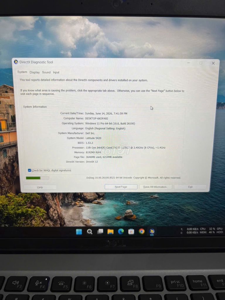 Dell Latitude 5240 i5 gen 11 14 inch 8GB/256GB Bạc. Mua bán Laptop tại Thành phố Tân An Long An được đăng bởi Lê Huỳnh Duy hình 1