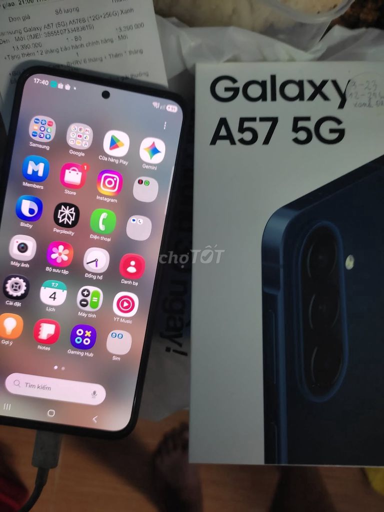 Samsung Galaxy A57 5G 12GB/256GB Xanh. Mua bán Điện thoại tại Quận 5 Tp Hồ Chí Minh được đăng bởi Hội Đồ Điện Tử hình 1