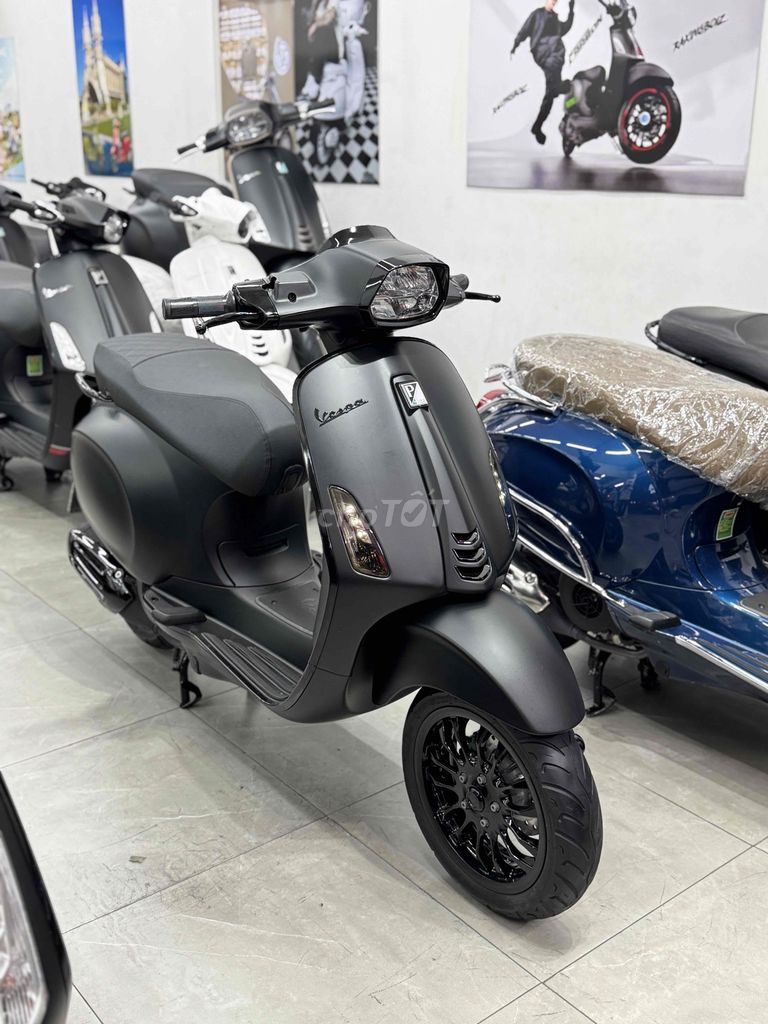 Piaggio Vespa Sprint 125 ABS iGet 2020 Đen nhám. Mua bán Xe máy tại Quận Phú Nhuận Tp Hồ Chí Minh được đăng bởi  vespa Nam Phương hcm  hình 9