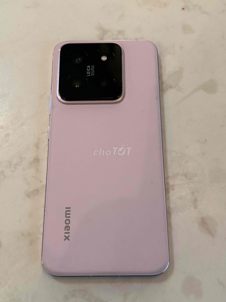 Xiaomi 14 256GB Hồng Lưng da. Mua bán Điện thoại tại Quận Tân Bình Tp Hồ Chí Minh được đăng bởi Bo Tech  hình 1