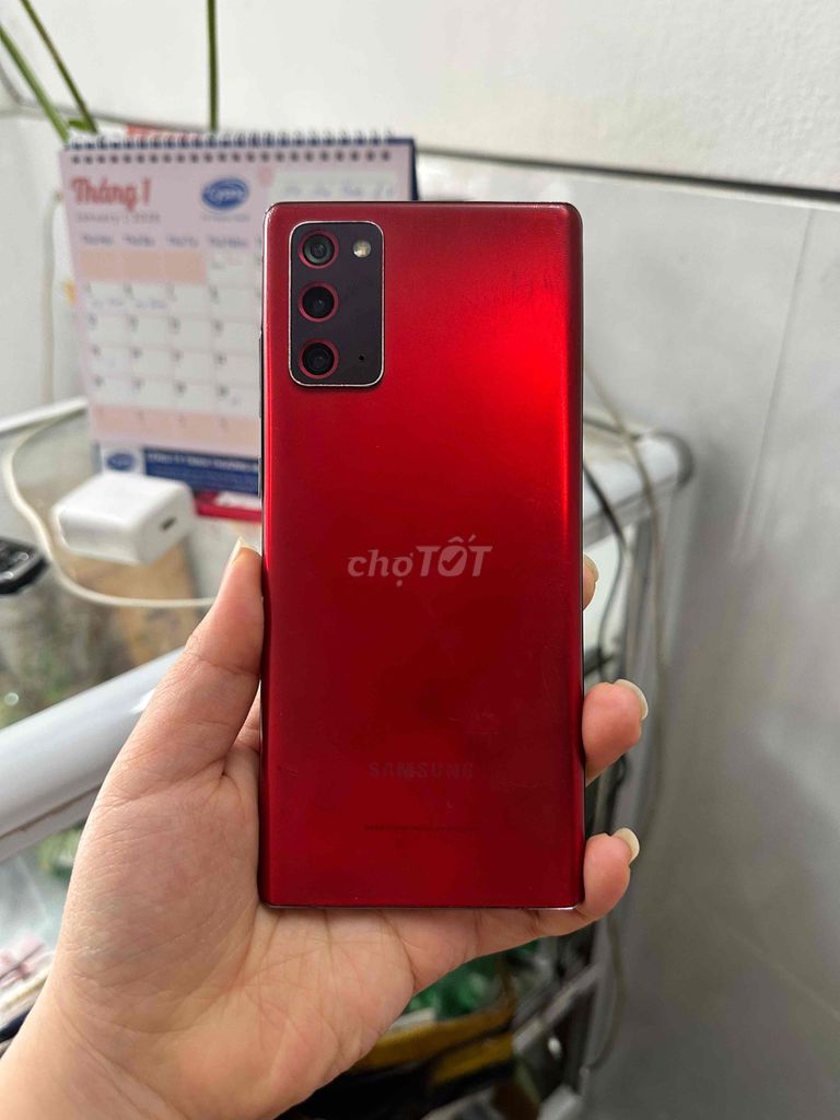 Samsung Galaxy Note20 5G 256GB Đỏ. Mua bán Điện thoại tại Quận Hoàng Mai Hà Nội được đăng bởi Phương Mai hình 1
