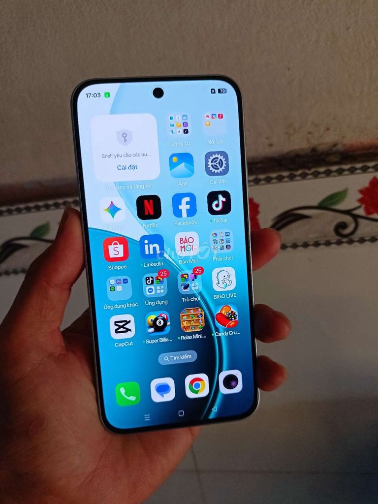 Oppo Reno 14F 5G ram 12/256GB đẹp 99% bh dài tgdd. Mua bán Điện thoại tại Quận Bình Thuỷ Cần Thơ được đăng bởi CH Thuan Mobile hình 1