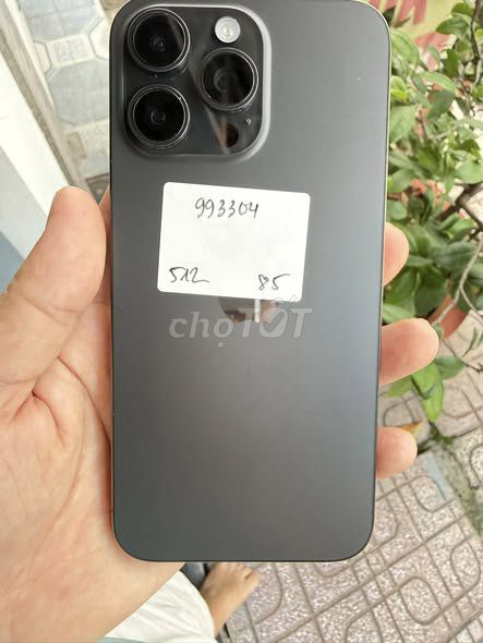 Apple iPhone 15 Pro Max 512GB Đen 85%. Mua bán Điện thoại tại Quận 1 Tp Hồ Chí Minh được đăng bởi Hội Đồ Điện Tử hình 1
