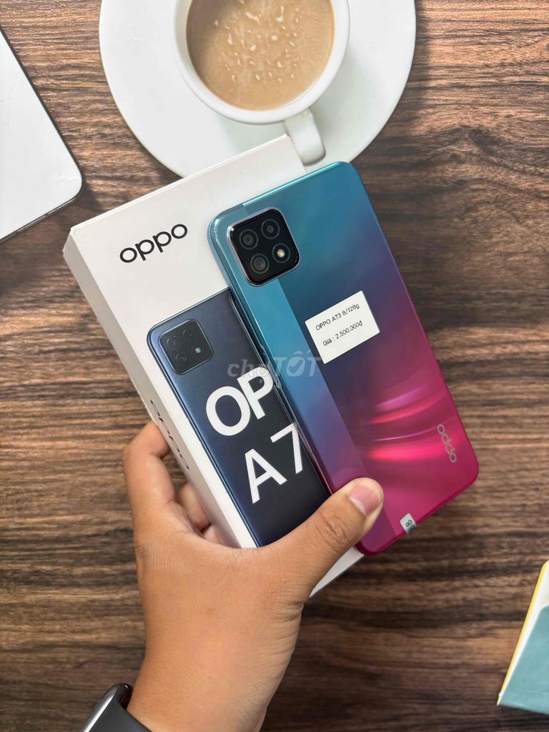 OPPO A73 8/128Gb chip dimen 720 fullbox