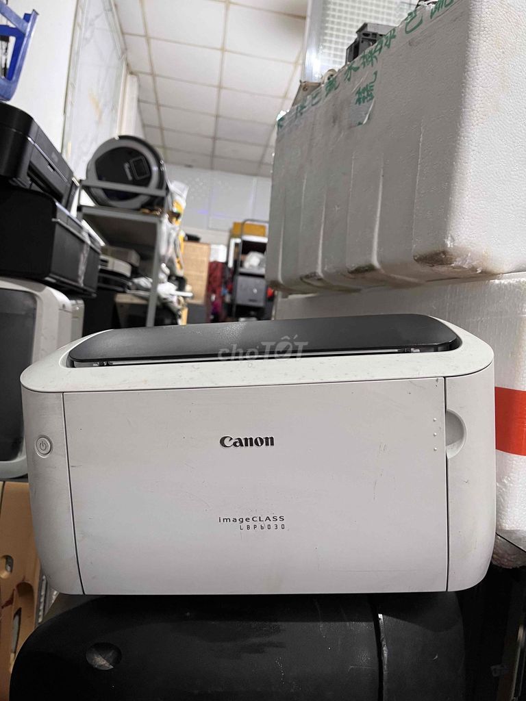 Máy in Canon ImageCLASS LBP6030 Trắng. Mua bán Đồ dùng văn phòng tại Quận Phú Nhuận Tp Hồ Chí Minh được đăng bởi  Bông Lê chuyên sỉ và lẻ âm thanh Nhật Mỹ hình 1