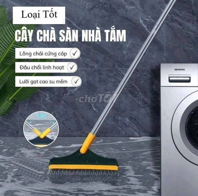 CHỔI CHÀ SÀN VỆ SINH ĐA NĂNG 2IN1