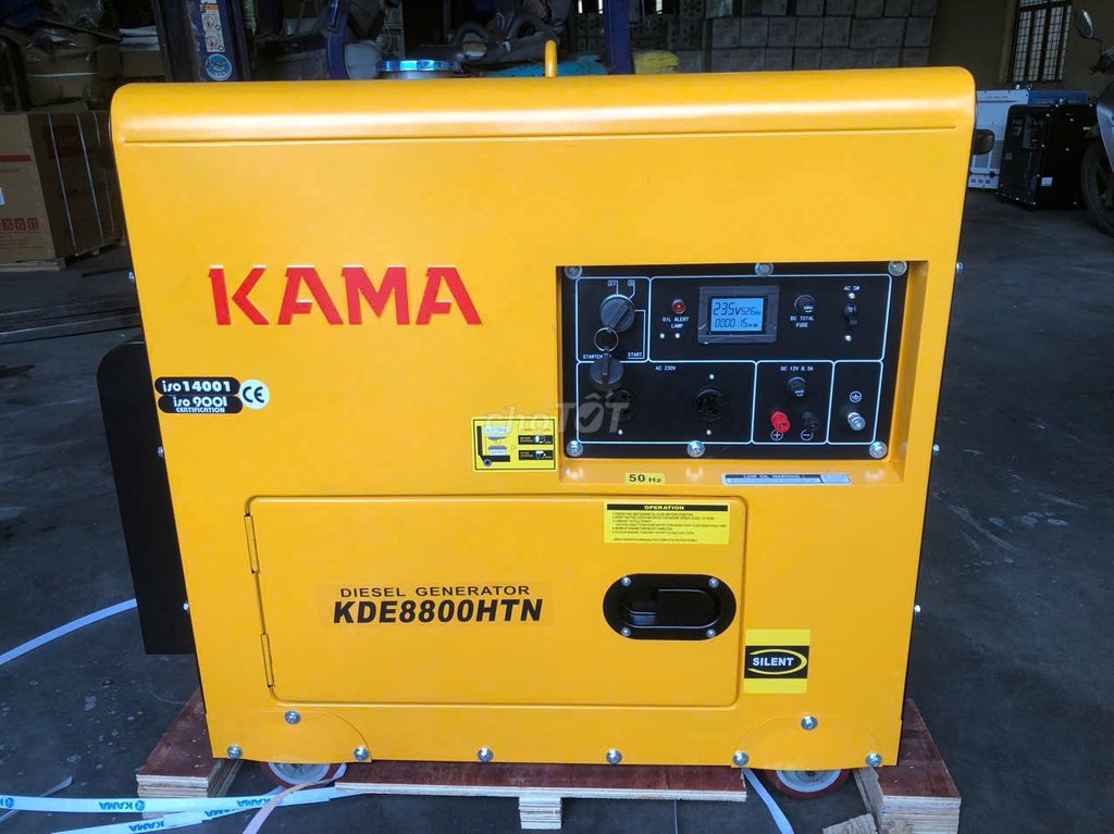 Máy phát điện Kama KDE 6500T. Mua bán Đồ chuyên dụng, Giống nuôi trồng tại Quận Cầu Giấy Hà Nội được đăng bởi Điện máyTrường Tâm hình 1