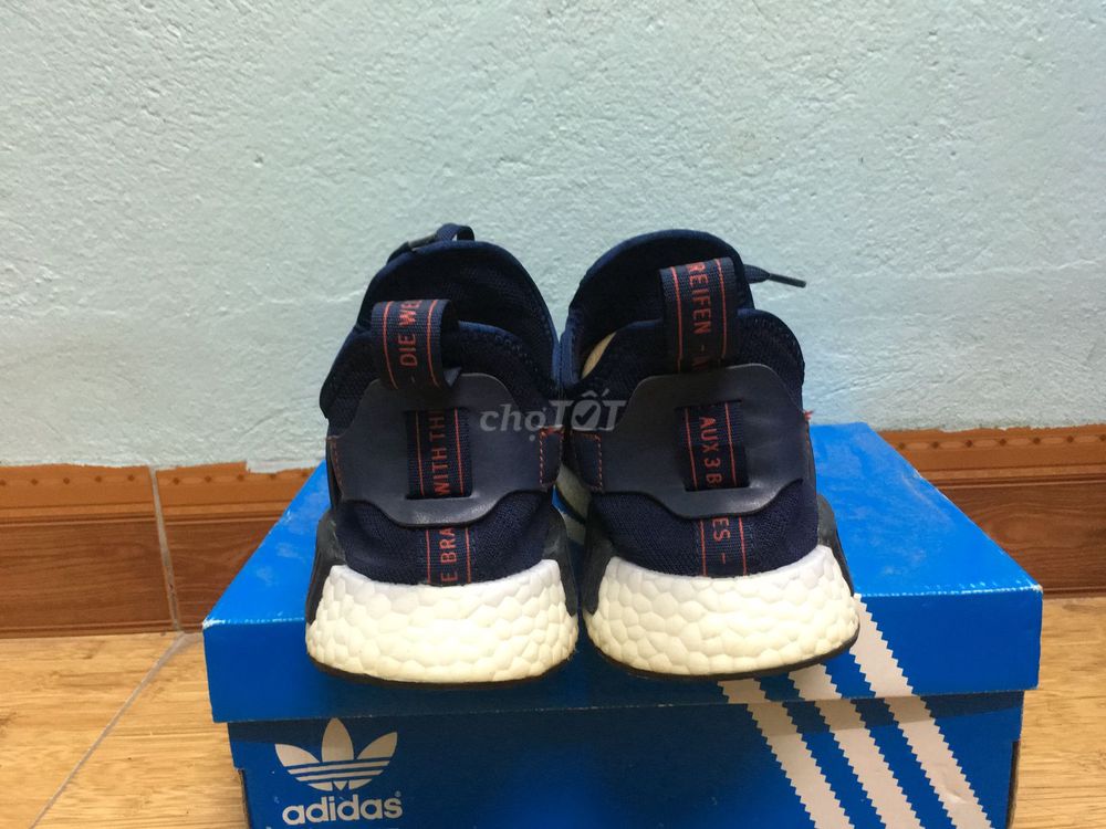 Adidas NMD XR1 Originals Primeknit 'Zebra' Sneaker Runne.