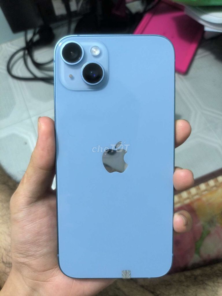 Apple iPhone 14 Plus 128GB Xanh 98%. Mua bán Điện thoại tại Quận Gò Vấp Tp Hồ Chí Minh được đăng bởi Nguyễn Quốc Thắng  hình 1