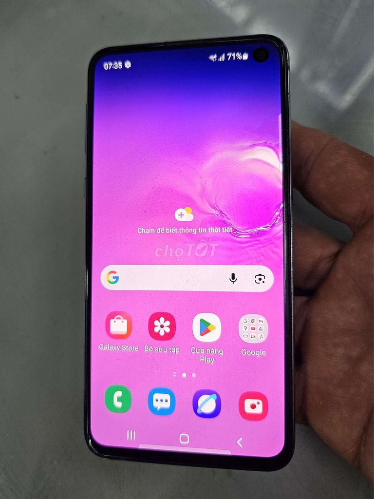 Samsung s10e chính hãng 2 sim. Mua bán Điện thoại tại Quận Cầu Giấy Hà Nội được đăng bởi Hùng Phát hình 1