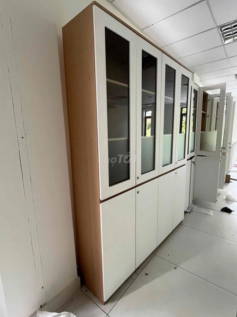 Tủ hồ sơ gỗ công nghiệp 8 cánh. Mua bán Đồ dùng văn phòng tại Huyện Bình Chánh Tp Hồ Chí Minh được đăng bởi Nội thất Kính cường lực HKT hình 1