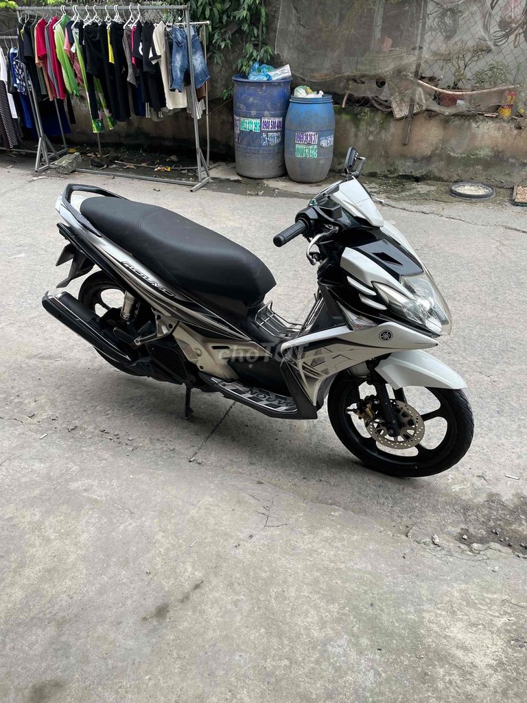 Yamaha Nouvo 5 Fi Trắng đen máy êm B81. Mua bán Xe máy tại Huyện Đức Hòa Long An được đăng bởi XE MÁY CŨ LONG AN hình 5