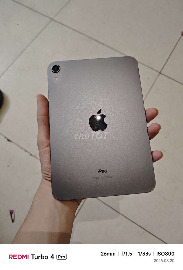 Apple iPad Mini 6 Wifi 64GB Xám. Mua bán Máy tính bảng tại Huyện Thạch Thành Thanh Hóa được đăng bởi Le Phuc hình 1