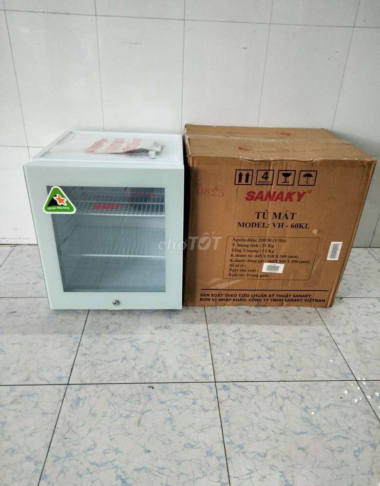 Mới 99% TỦ MÁT MINI 50LIT SANAKY