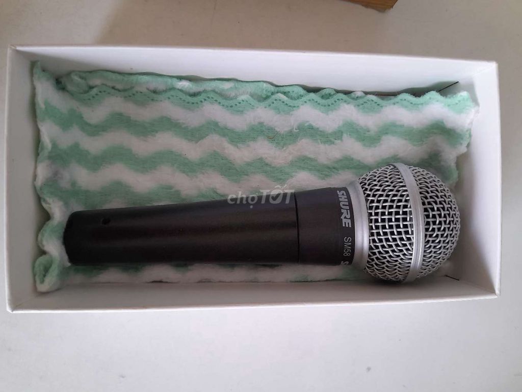 Microphone Shure SM58 Đen. Mua bán Tivi, Âm thanh tại Thành phố Thuận An Bình Dương được đăng bởi VănHao hình 1
