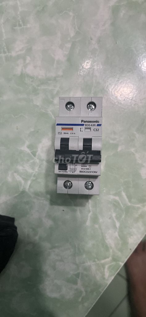 Aptomat Panasonic BDE-63R 32A. Mua bán Nội thất, đồ gia dụng khác tại Thành phố Cao Lãnh Đồng Tháp được đăng bởi phạm hữu nghĩa hình 1