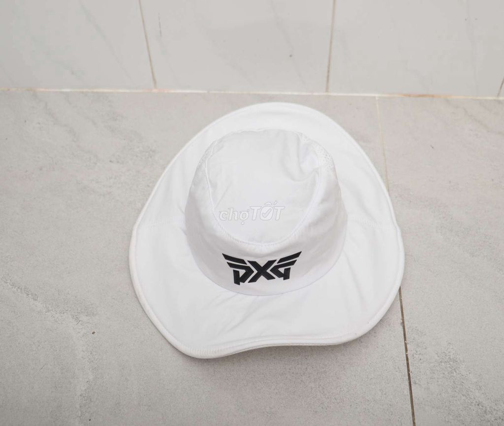 Nón tai bèo PXG Polyester Trắng 56cm. Mua bán Phụ kiện thời trang khác tại Quận 6 Tp Hồ Chí Minh được đăng bởi QA hình 1