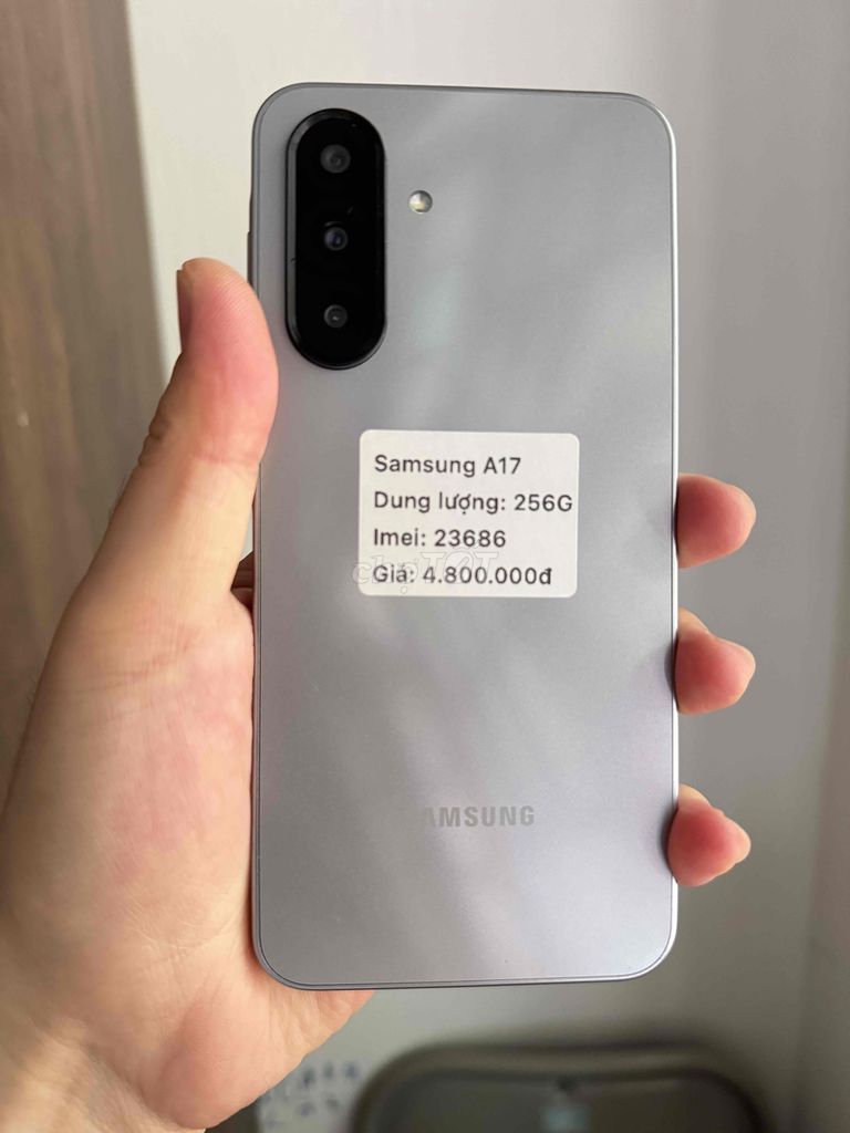 Samsung Galaxy A17 256GB Xám máy đẹp net. Mua bán Điện thoại tại Thành phố Buôn Ma Thuột Đắk Lắk được đăng bởi Nguyễn Hoàng hình 1