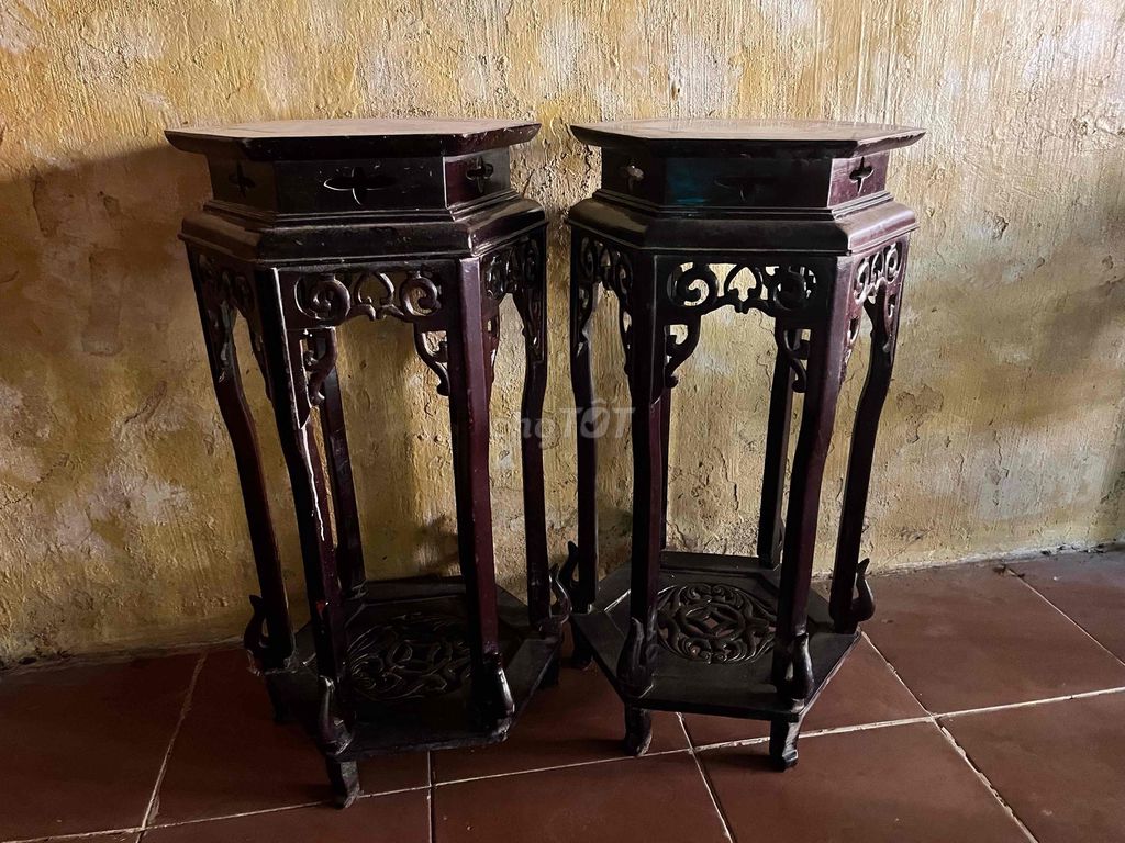 Đôn mặt đá Gỗ Đá Nâu Cặp. Mua bán Nội thất, đồ gia dụng khác tại Thành phố Huế Thừa Thiên Huế được đăng bởi Rọm hình 1
