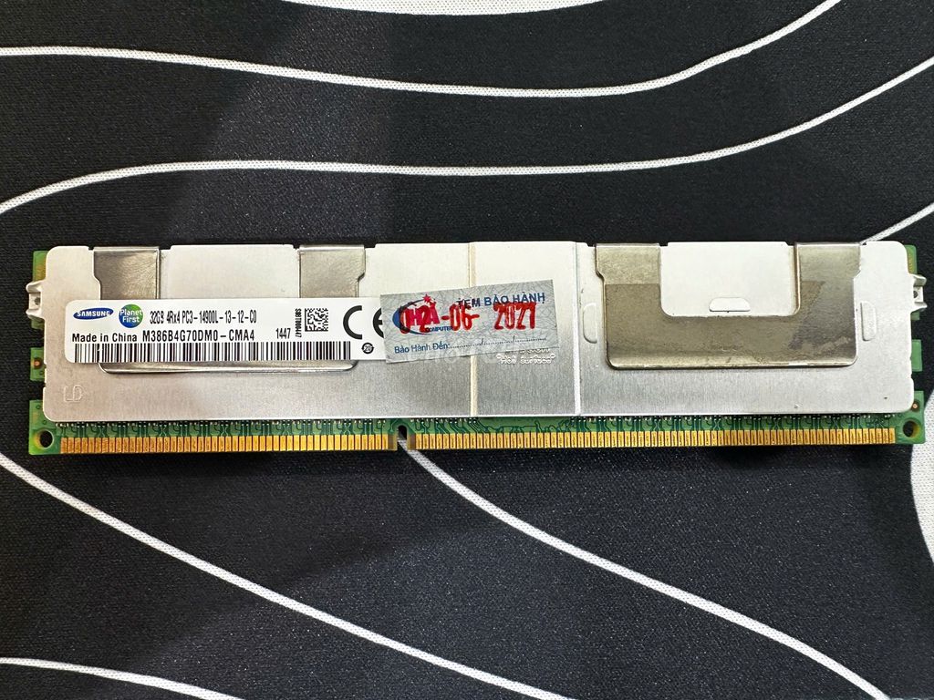RAM Samsung DDR3 ECC 32GB 1866MHz. Mua bán Linh kiện (RAM, Card...) tại Quận Hà Đông Hà Nội được đăng bởi PHẠM QUANG PHƯƠNG hình 1