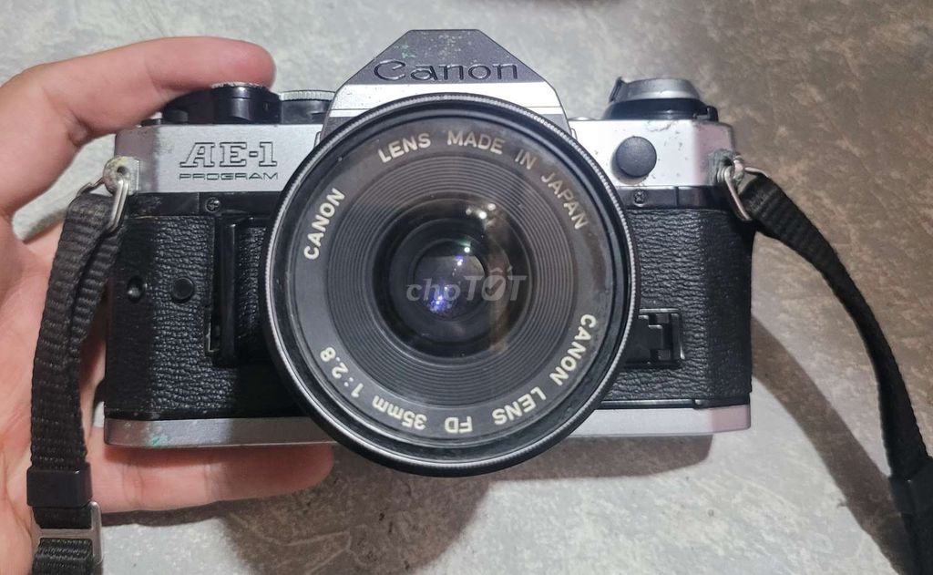 Máy ảnh phim Canon AE-1 Program Decor. Mua bán Đồ sưu tầm, đồ cổ tại Quận Bình Thạnh Tp Hồ Chí Minh được đăng bởi PTT 2Hand hình 1