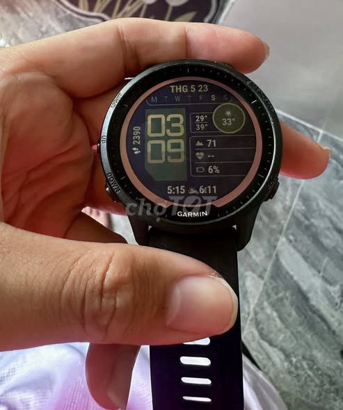 Garmin Forerunner 955 Solar Đen Đã sử dụng. Mua bán Thiết bị đeo thông minh tại Quận Hải Châu Đà Nẵng được đăng bởi Hội Đồ Điện Tử hình 1