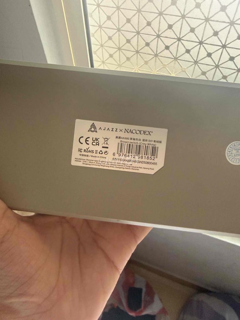 Bàn phím cơ AJAZZ AK680 Xám 68 phím. Mua bán Phụ kiện (Màn hình, Chuột...) tại Quận Liên Chiểu Đà Nẵng được đăng bởi Nguyễn thị thu thảo hình 1