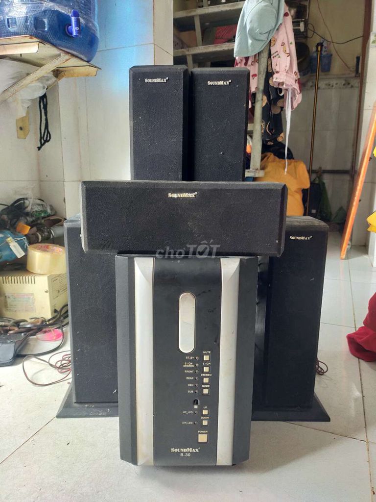 Hệ thống loa SoundMax B-30 Đen. Mua bán Tivi, Âm thanh tại Quận Bình Tân Tp Hồ Chí Minh được đăng bởi sang hình 1