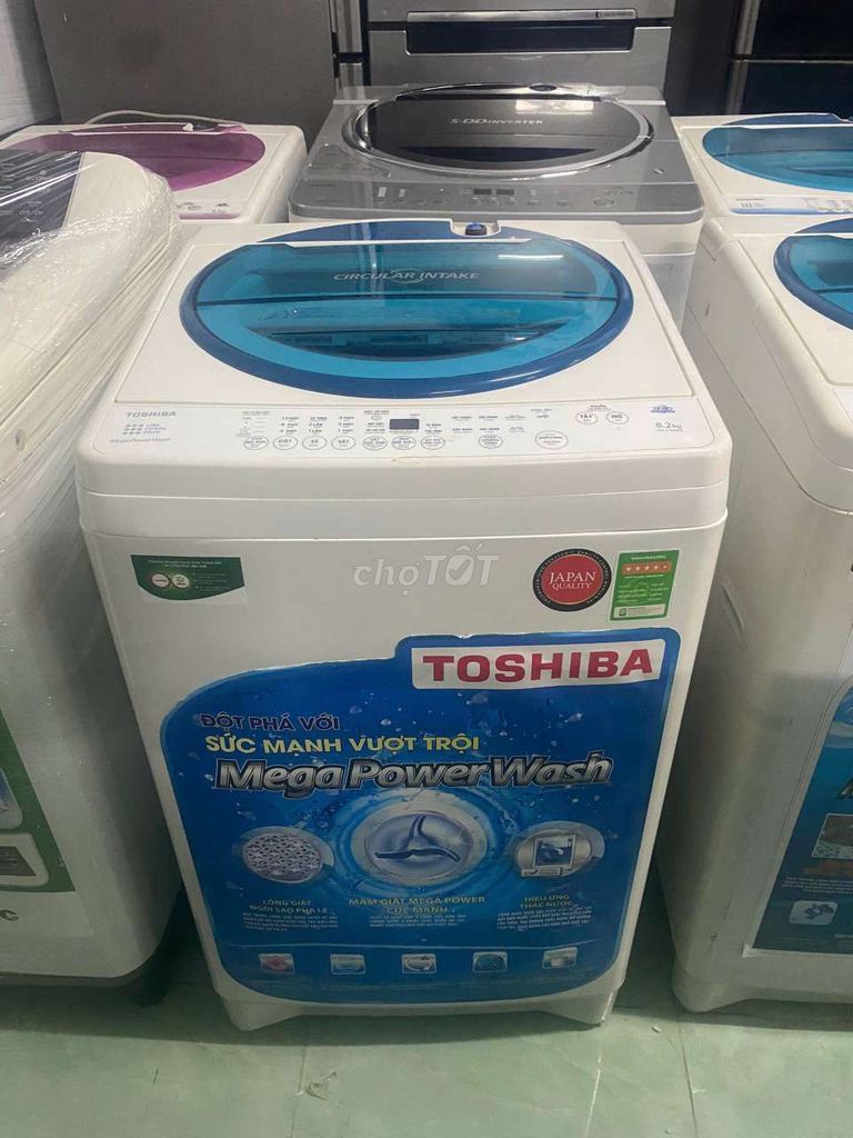 Máy giặt Toshiba 8.2kg cửa trên. Mua bán Máy giặt tại Quận Cái Răng Cần Thơ được đăng bởi Chuyên Điện Máy Thanh Lí hình 1