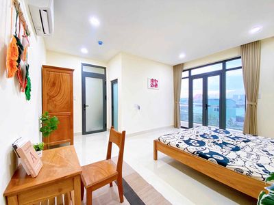 CHO THUÊ CĂN 1PN, BANCON, SIÊU TO, FULL NỘI THẤT NGAY PARCMALL