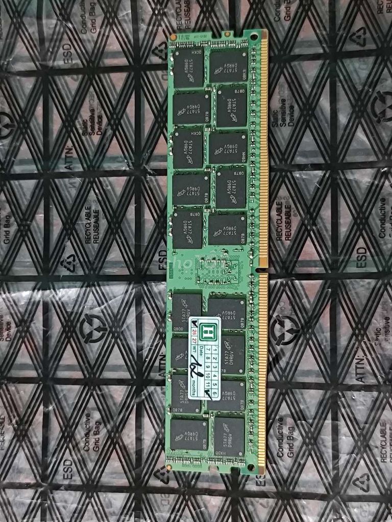 Cần thanh lý thanh ram 16gb ecc buss 2133. Mua bán Linh kiện (RAM, Card...) tại Thành phố Bến Tre Bến Tre được đăng bởi Trần Văn Chương hình 1