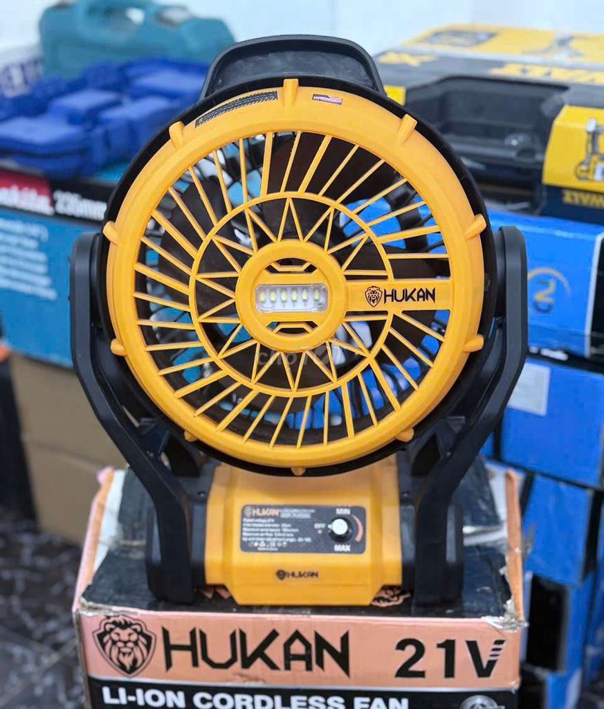 Quạt tích điện Hukan LCF2440I Vàng. Mua bán Quạt tại Quận Ninh Kiều Cần Thơ được đăng bởi Thiết Bị Hàn Duy Nguyễn hình 1