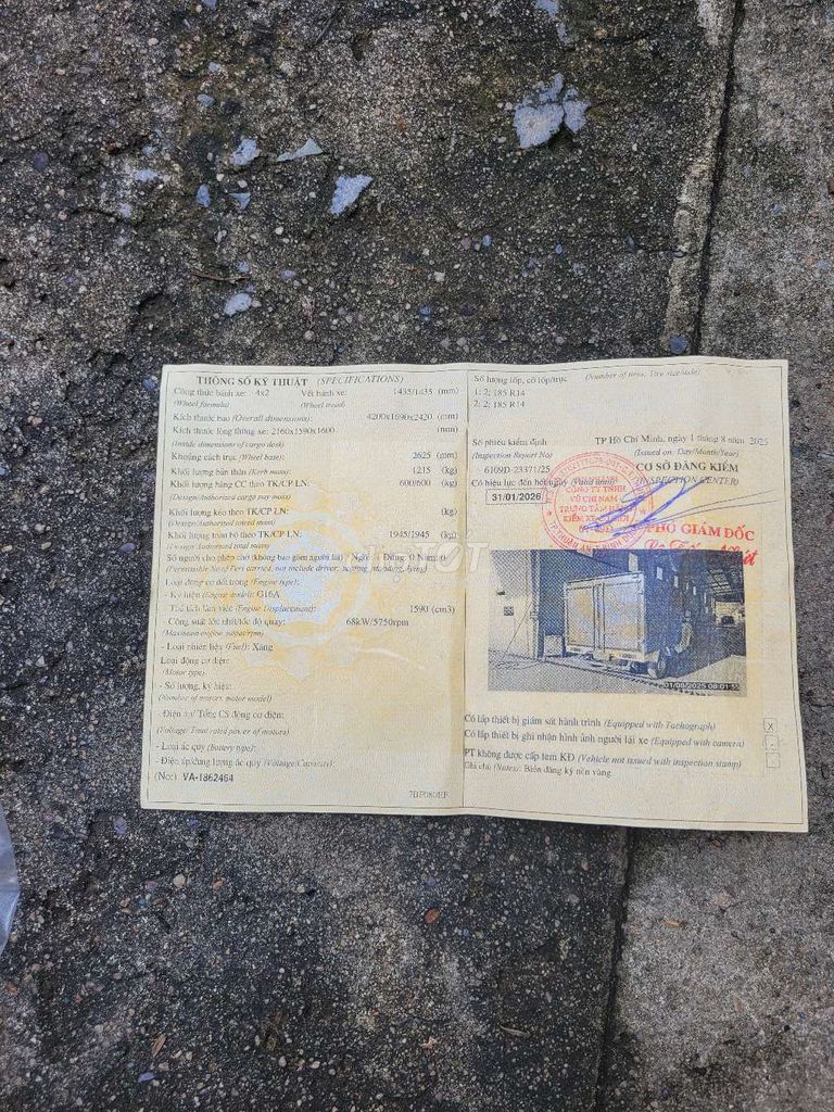 Xe bán 2013.có máy lạnh.giá 125t. Mua bán Xe tải, xe ben tại Thành phố Biên Hòa Đồng Nai được đăng bởi Quân Doãn hình 10