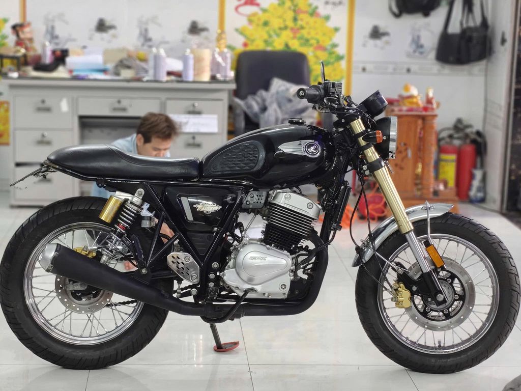 GPX TWIN250 V3 2023 Đen 18000 km. Mua bán Xe máy tại Huyện Bình Chánh Tp Hồ Chí Minh được đăng bởi Xe Máy Vinh hình 4