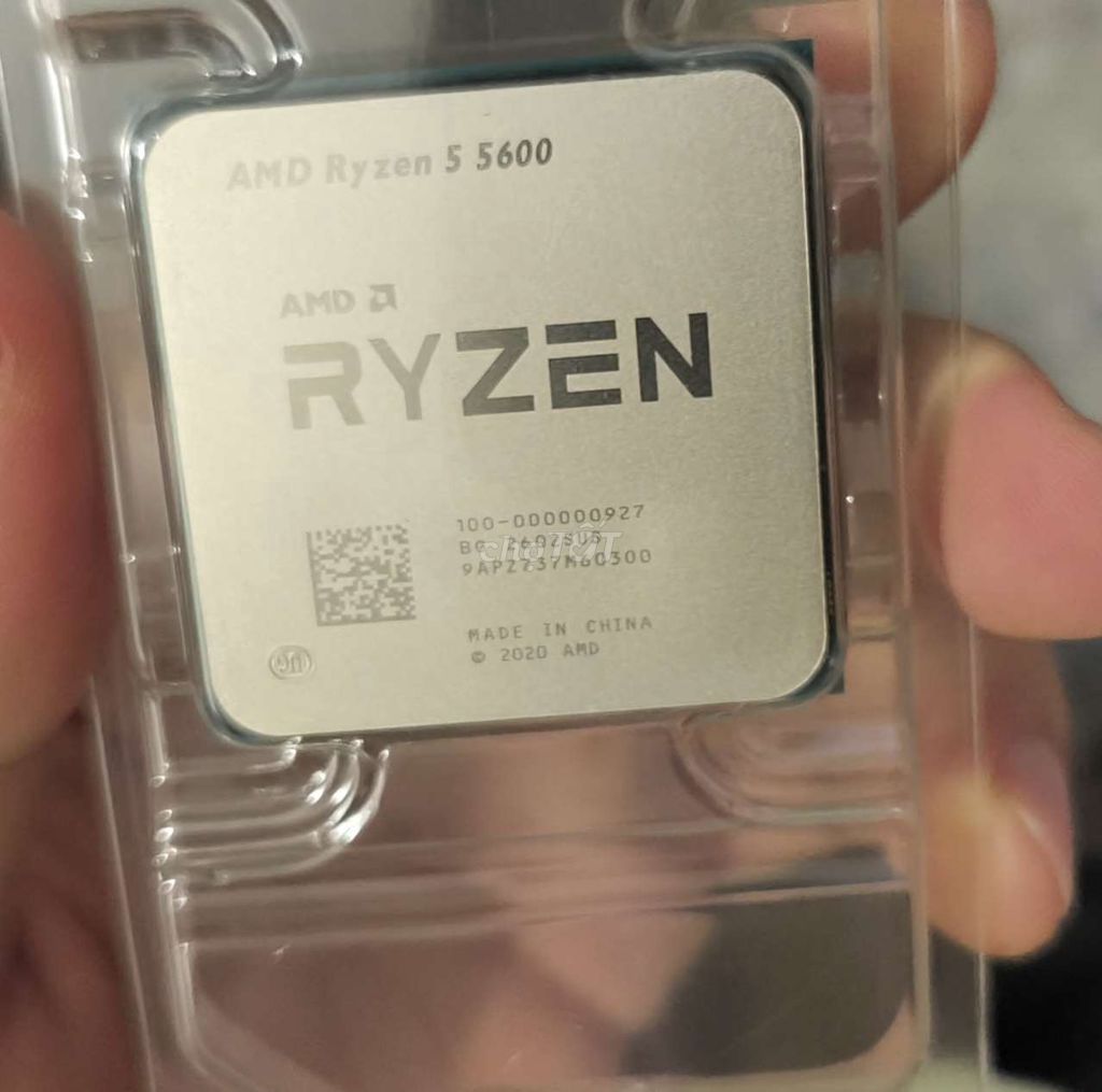 CPU AMD Ryzen 5 5600 . Mua bán Linh kiện (RAM, Card...) tại Huyện Quốc Oai Hà Nội được đăng bởi Luong Nguyen hình 1